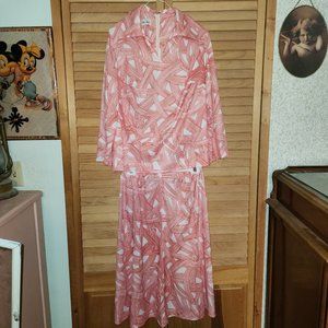 Vintage Skirt and Shirt duo